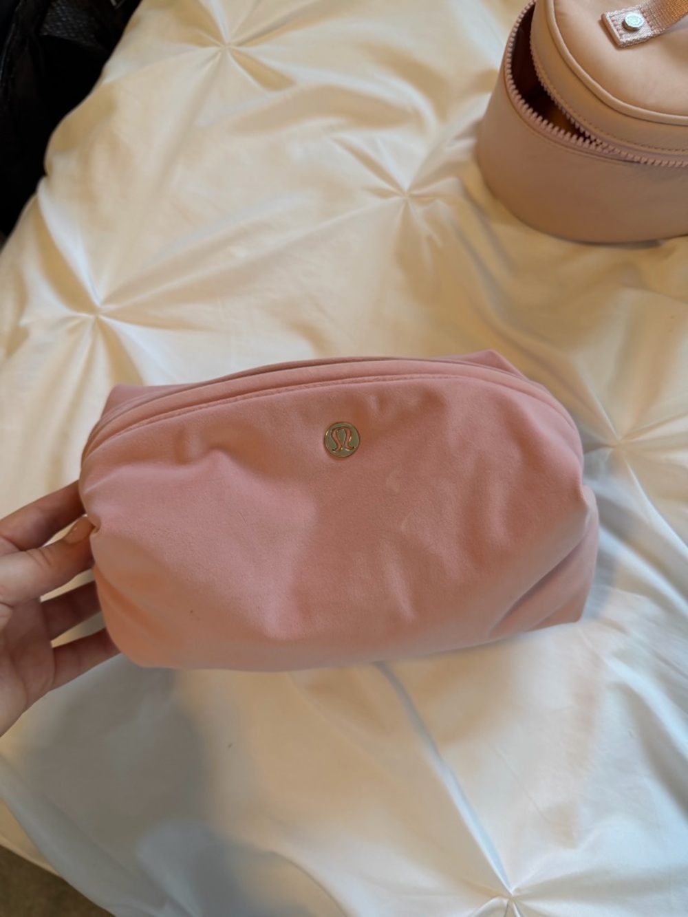 lululemon athletica Blush Pink Cosmetic Pouch